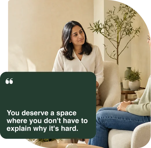 Safe space counseling session